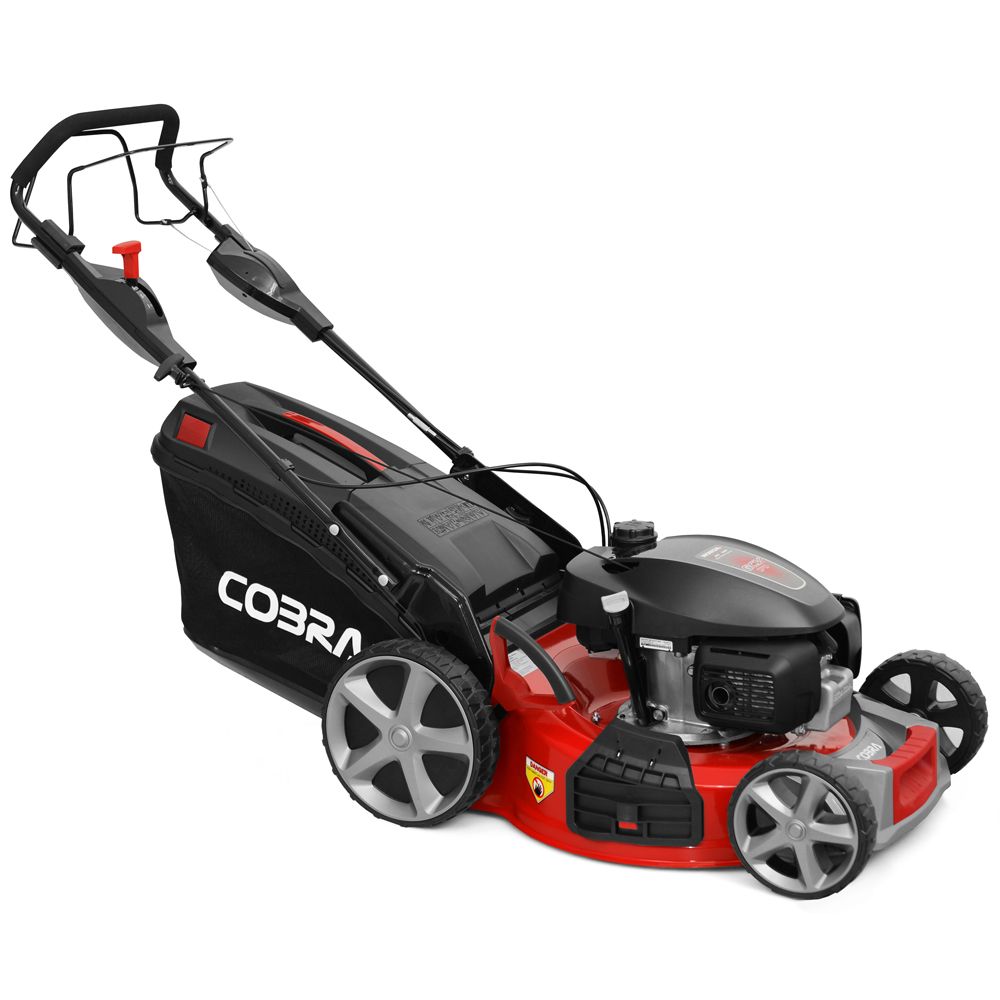 Cobra MX534SPH 4-in-1 4-Speed Self-Propelled Petrol Lawn Mower - Risborough Garden Machinery