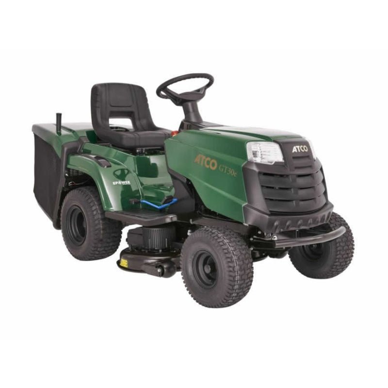 Atco GT 30e Battery Powered Lawn Tractor - Risborough Garden Machinery