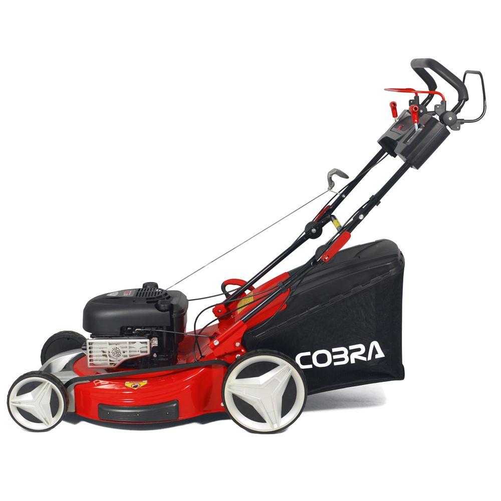 Cobra MX564SPB Premium 4-in-1 4-Speed Self-Propelled Petrol Lawn Mower - Risborough Garden Machinery