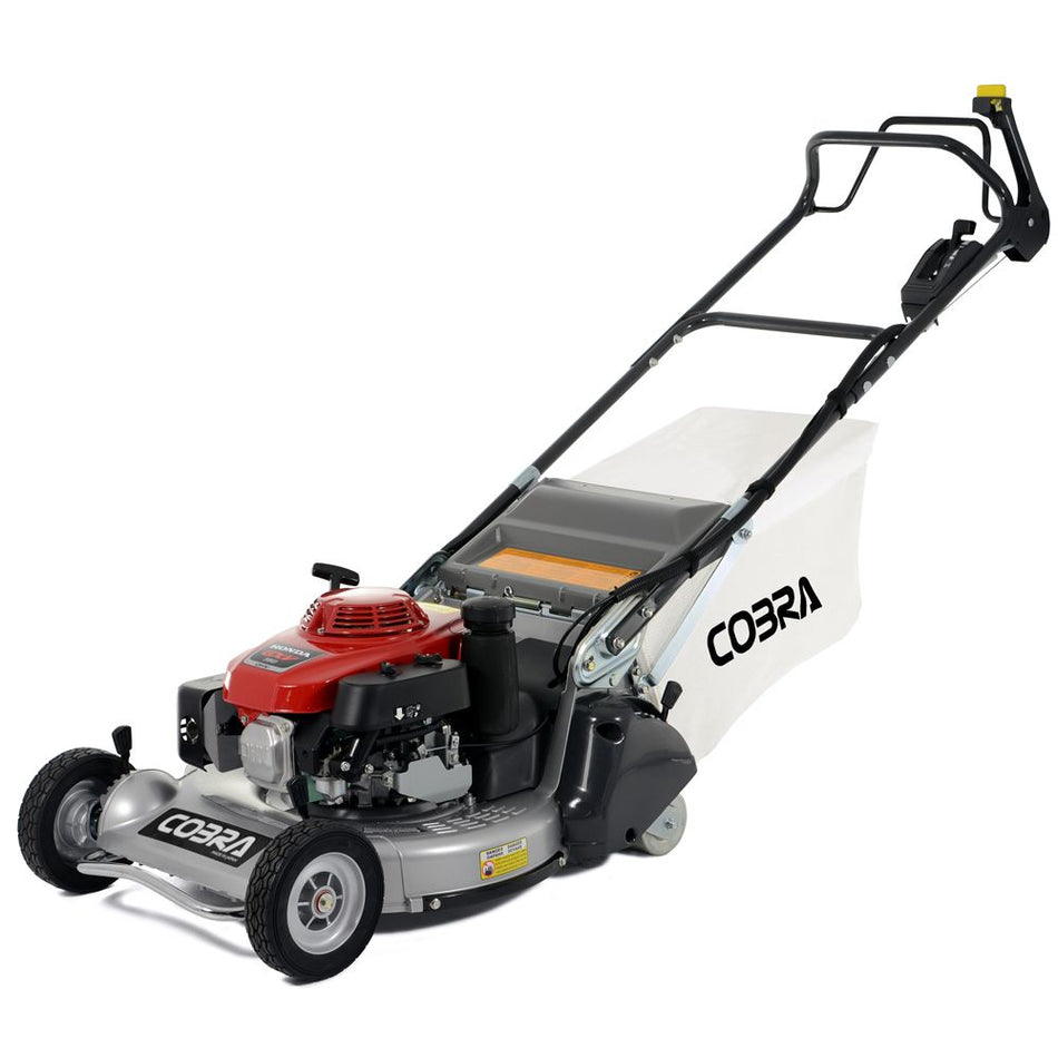 Cobra Pro RM53SPH-PRO High Speed Self-Propelled Rear Roller Petrol Lawn Mower - Risborough Garden Machinery