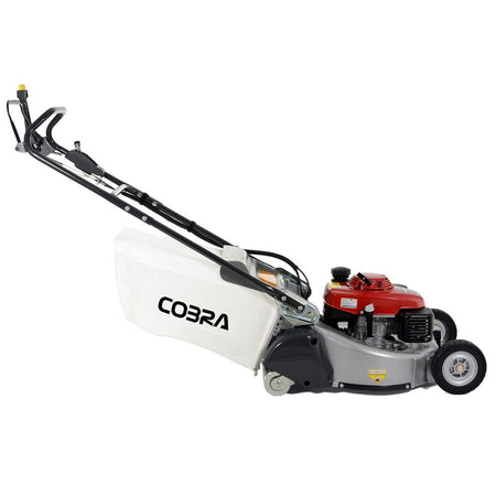 Cobra Pro RM53SPH Self-Propelled Rear Roller Petrol Lawn Mower - Risborough Garden Machinery