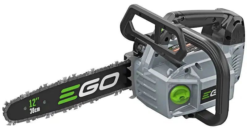 EGO CSX3000 Cordless Top Handle Chainsaw 30cm + Belt Harness & Cable - Risborough Garden Machinery