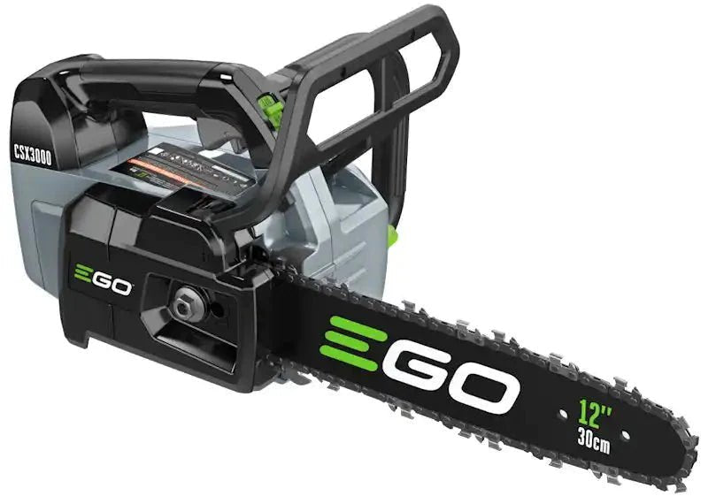 EGO CSX3002 Professional Cordless Top Handle Chainsaw - Kit 30cm (4.0Ah Battery + Charger) - Risborough Garden Machinery