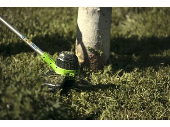 Greenworks 40V 33cm (13”) Front Mount Cordless Linetrimmer (Tool Only) - Risborough Garden Machinery