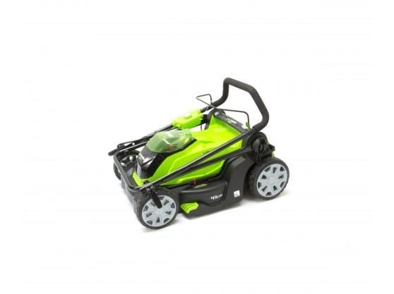 Greenworks 40V 41cm (16”) Cordless Lawnmower with Two 2Ah Batteries & Charger - Risborough Garden Machinery
