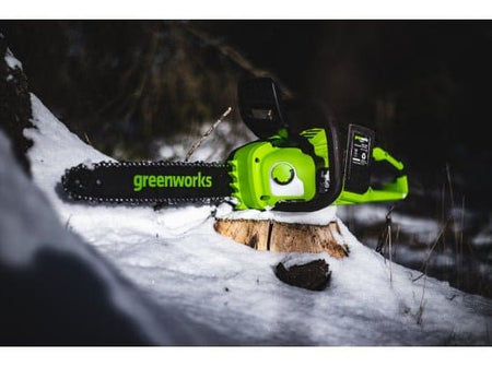 Greenworks 48V (2 x 24V) Brushless Chainsaw (Tool Only) - Risborough Garden Machinery