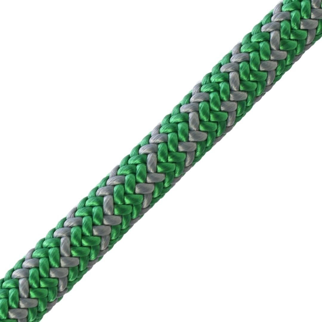 Harkie Trojan Climbing Rope 11.7mm, Green, 1 spliced eye - Risborough Garden Machinery