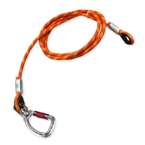 Harkie Wire Core Flip Line with Swivel Karabiner, 3 metre - Risborough Garden Machinery