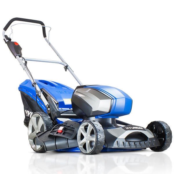 Hyundai 18'' / 45cm 80V Cordless Lawn Mower 2x 5Ah Li - Ion Battery Powered | HYM80LI460P - Risborough Garden Machinery